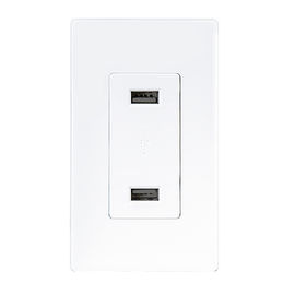 LD-U001 4.2A ตู้ชาร์จความเร็วสูงสมาธิ USB 2 สายพาน USB 2 แผ่นผนัง