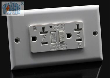 15A 125V AC GFCI Receptacles Duplex Tamper Resistant End Of Life Monitoring Function การติดตามการใช้งานที่สิ้นสุด