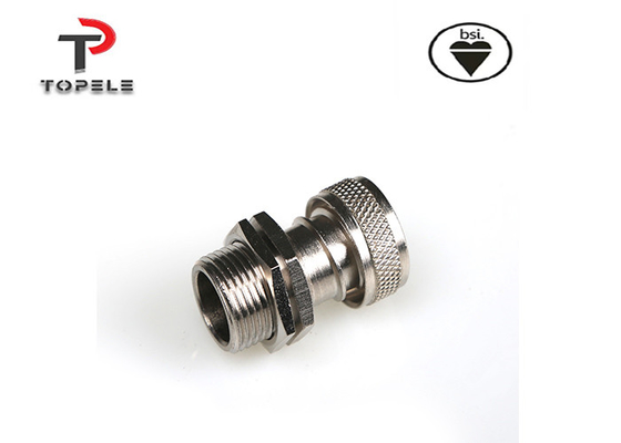 สายไฟยืดหยุ่นและอุปกรณ์ Fittings Nickel Plated Brass Adapter 20mm 25mm