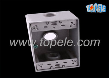 กล่องไฟฟ้ากันอากาศ 3 หลุม 1 ช่อง Outlet Gang