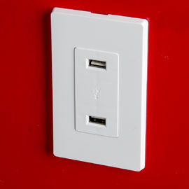 LD-U001 4.2A ตู้ชาร์จความเร็วสูงสมาธิ USB 2 สายพาน USB 2 แผ่นผนัง