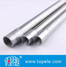 หลอดไฟฟ้าเหล็กเหล็กเหล็ก BS4568 สาย GI Tube ด้วยสายเชื่อมเส้น 10 ฟุต