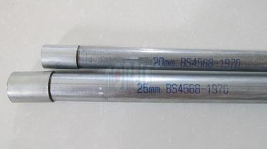 ช่องไฟฟ้าโลหะเหล็กเหล็กเหล็กเหล็ก BS4568 ท่อ GI ท่อ