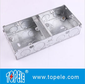 BS4662 GI Switch One Gang / Two Gang กล่องไฟฟ้าและครอบคลุมกล่องสายไฟฟ้า