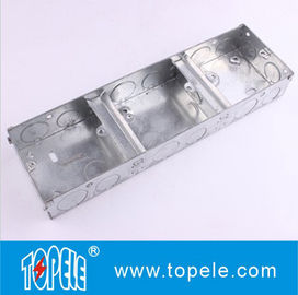 25mm,35mm Steel BS4568 GI Box / Terminal One Gang GI Box กล่องไฟฟ้าและกล่องปก