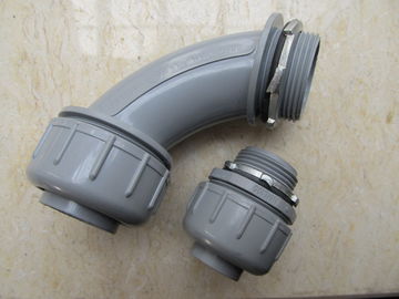 เครื่องเชื่อมต่อสายไฟฟ้าแบบตรง-แน่นเหลว สายไฟฟ้ายืดหยุ่นและอุปกรณ์ติดตั้ง