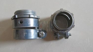 ซิงก์ ทับแบบยืดหยุ่น สายไฟและอุปกรณ์ Flexible Metal Straight Squeeze Connector