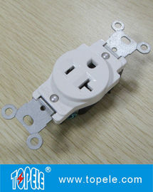 แผนกสี่เหลี่ยม GFCI เครื่องรับทองแดง / แกลมอะลูมิเนียม Aloy POP Up Type Floor Socket
