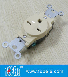 แผนกสี่เหลี่ยม GFCI เครื่องรับทองแดง / แกลมอะลูมิเนียม Aloy POP Up Type Floor Socket