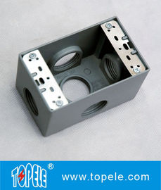 กล่องไฟฟ้ากันอากาศ 3 หลุม / 5 หลุมกล่อง Outlet Gang เดี่ยว