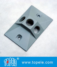 OEM ตกอลูมิเนียมสี่เหลี่ยม ตกป้องอากาศกล่องไฟฟ้า