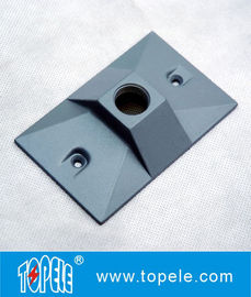 OEM ตกอลูมิเนียมสี่เหลี่ยม ตกป้องอากาศกล่องไฟฟ้า