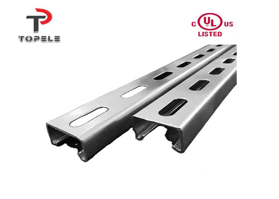 สแตนเลสลึก Unistrut ช่องสล็อต Strut 41X 41MM