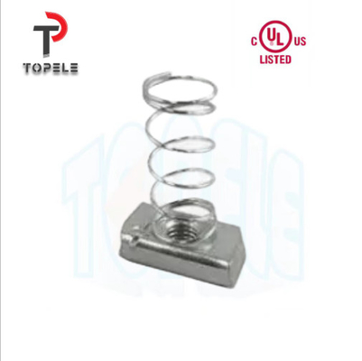 Hot DIP แกลนไซด์ Electroplate เหล็กไร้สแตนเลส ต้นสปริงยาว M6 M8