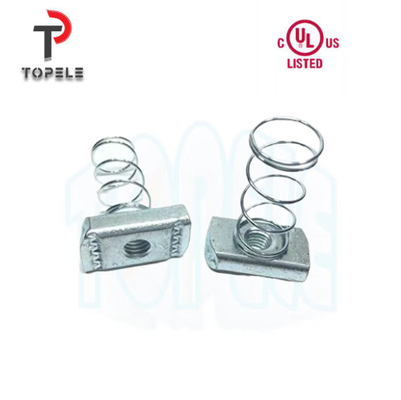Hot DIP แกลนไซด์ Electroplate เหล็กไร้สแตนเลส ต้นสปริงยาว M6 M8