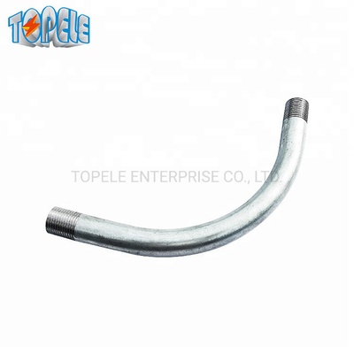 สายไฟแข็ง 90 องศาเอลโค้ท IEC61386 20mm-110mm Hot DIP Galvanized