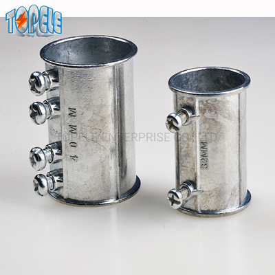 ชุดสกรูประเภท EMT อุปกรณ์ประกอบท่อ 25mm EMT Coupling IEC 61386
