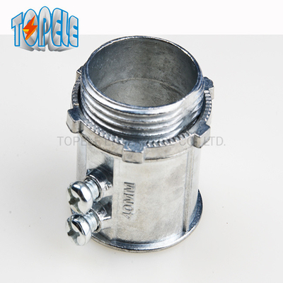 20mm -50mm EMT ช่องไฟฟิต IEC61386 EMT ชุดสกรูเชื่อมซิงค์