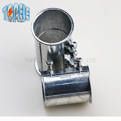 IEC 61386 ซิงค์ Die Cast Set Screw EMT Coupling 20 มม. 25 มม