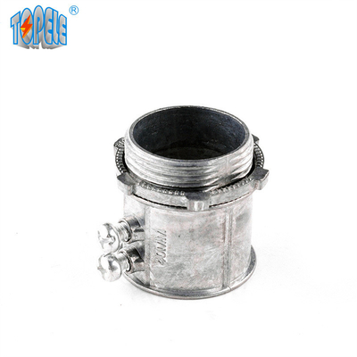 25mm 32mm IEC 61386 Emt เครื่องเชื่อมชุดสกรูประเภทเงินซิงค์