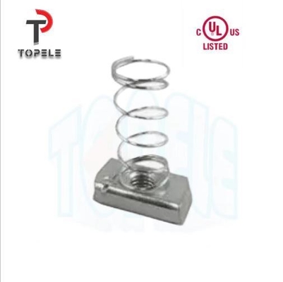 โลหะเหล็กไร้สแตนเลสสตรอังสปริงเน็ต DIP Hot Galvanized