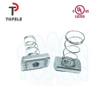 โลหะเหล็กไร้สแตนเลสสตรอังสปริงเน็ต DIP Hot Galvanized