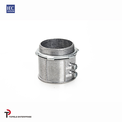 IEC 61386 20-25mm Connector Set Screw Type Zinc Die Cast Topele สูตรการเชื่อมต่อ