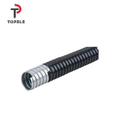 IEC 61386 PVC ผิวเคลือบ โลหะคลายเหล็กยืดหยุ่น สายเมตร