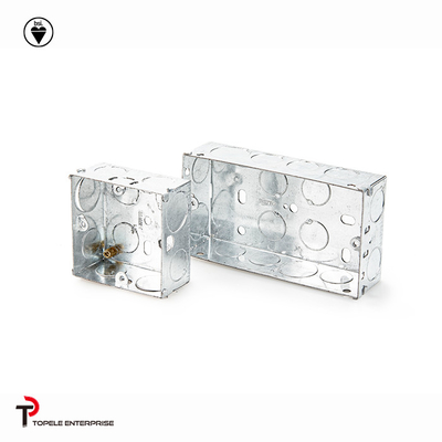 BS4662 GI Switch One Gang / Two Gang กล่องไฟฟ้าและครอบคลุมกล่องสายไฟฟ้า