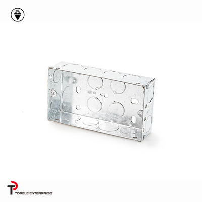 BS4662 GI Switch One Gang / Two Gang กล่องไฟฟ้าและครอบคลุมกล่องสายไฟฟ้า
