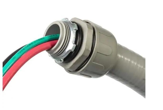 สาย PVC ไฟฟ้าเหลวยืดหยุ่นที่แน่น ไม่เป็นโลหะ 1" X 50′