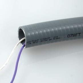 สาย PVC ไฟฟ้าเหลวยืดหยุ่นที่แน่น ไม่เป็นโลหะ 1" X 50′