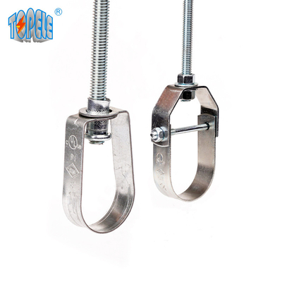 UL การรับรองเหล็กท่อ Fittings Of Clamp Clevis Hanger สแตนเลสคาร์บอน
