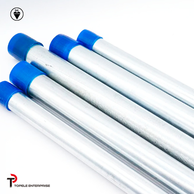 สายไฟเหล็กเหล็กเหล็ก BS4568 / BS4568 TUBE / GI PIPE พร้อมหมวกป้องกัน