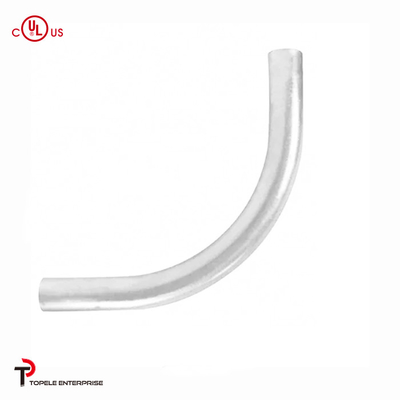 EMT 90 องศา / เสาเหล็ก Pre- Galvanized Elbow สําหรับอุปกรณ์ประกอบไฟฟ้า