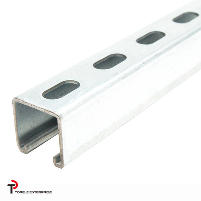 สเตรท สล็อต ระบบรองรับเหล็กกระดาษ U รูปแบบช่อง 41X 41MM