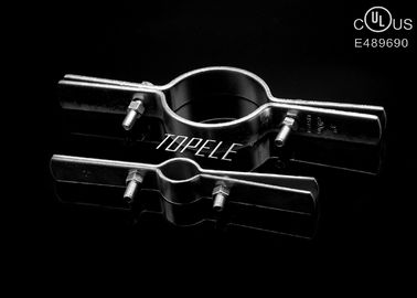 ซิงค์ Plated Riser ท่อโลหะ Clamps ปรับปรุงด้วยบอลท์, UL ยอมรับ