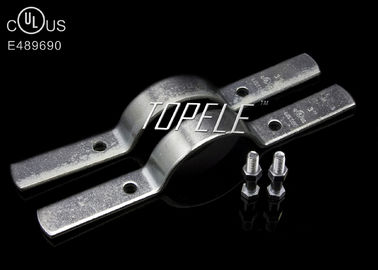 ซิงค์ Plated Steel Pipe Clamps / Black Riser Pipe Clamps ด้วยการรับรอง UL Bolt