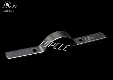 ซิงก์ Plated / สีดําเหล็กท่อ Clamps กับบอลท์, ท่อถือ Clamps UL มาตรฐาน