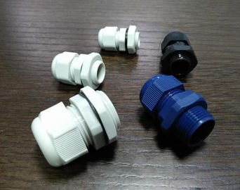 สี Outlet UL ไนลอน 6/6 กระเพาะเคเบิลกันน้ํา -40 °C ถึง 100 °C อุณหภูมิการทํางาน