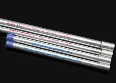 หลอดไฟฟ้าเหล็กเหล็กเหล็ก BS4568 สาย GI Tube ด้วยสายเชื่อมเส้น 10 ฟุต