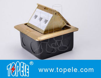 แผนกสไตล์สแควร์ Gfci Receptacles Pop Up Socket Outlet ด้วยสีที่กําหนดเอง