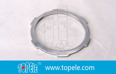 ISO Standard Zinc Conduit Locknut Conduit Fittings for Rigid / IMC / EMT อุปกรณ์ประกอบไฟฟ้าสําหรับเครื่องยนต์ที่แข็ง / IMC / EMT