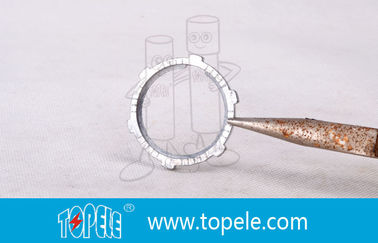 ISO Standard Zinc Conduit Locknut Conduit Fittings for Rigid / IMC / EMT อุปกรณ์ประกอบไฟฟ้าสําหรับเครื่องยนต์ที่แข็ง / IMC / EMT