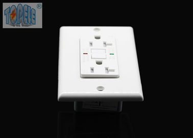 15A 125V AC GFCI Receptacles Duplex Tamper Resistant End Of Life Monitoring Function การติดตามการใช้งานที่สิ้นสุด
