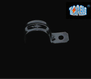 ซิงค์ Plated One Hole Saddle Pipe Clamp/ Straps สําหรับสาย EMT