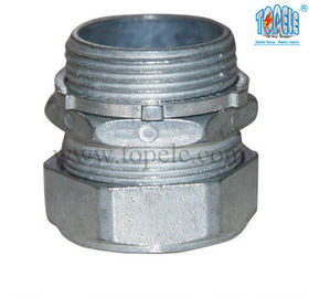 ใบรับรอง ISO NPT Thread Zinc EMT เครื่องเชื่อมต่อการบด
