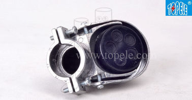 1/2 &quot;-2&quot; อลูมิเนียมการบริการทางเข้า Cap Weatherhead Clamp บนประเภทสําหรับ EMT สาย