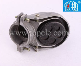 1/2 &quot;-2&quot; อลูมิเนียมการบริการทางเข้า Cap Weatherhead Clamp บนประเภทสําหรับ EMT สาย