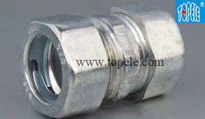 ISO Certificate EMT Fittings, EMT Compression Coupling Zinc Die Cast สายพัดยาง